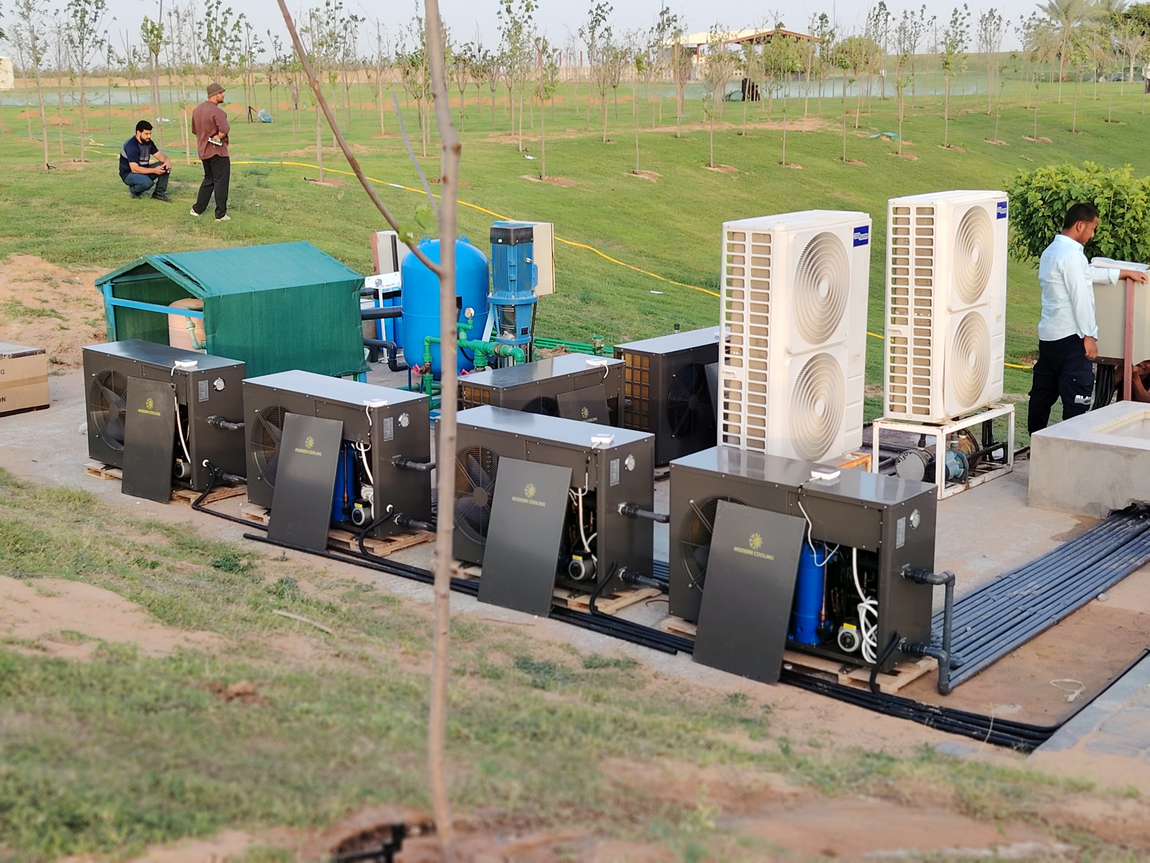 جهاز تبريد مياه الخزانات 5HP سيركوليشن – Modern Cooling
